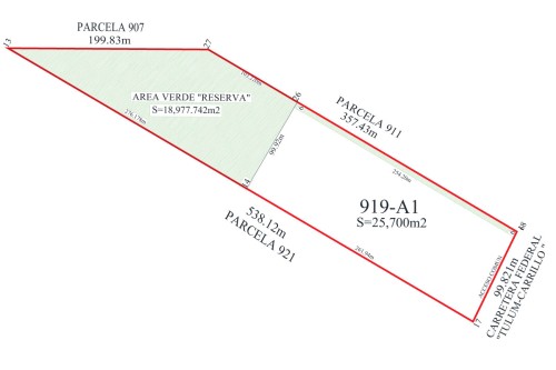 Parcela 919 Perimeter Site Plan